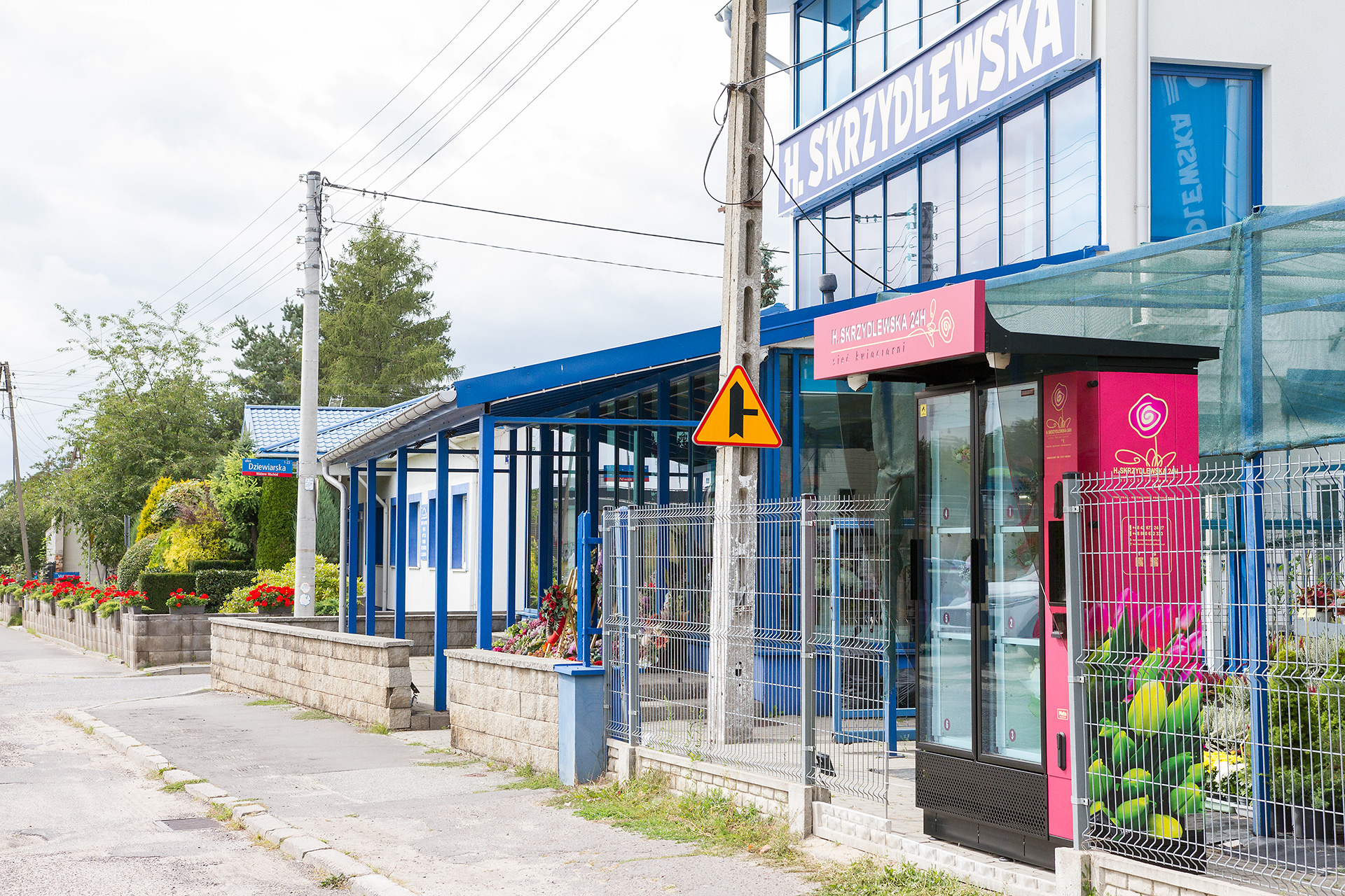 Kwiatomat Łódź Dziewiarska
