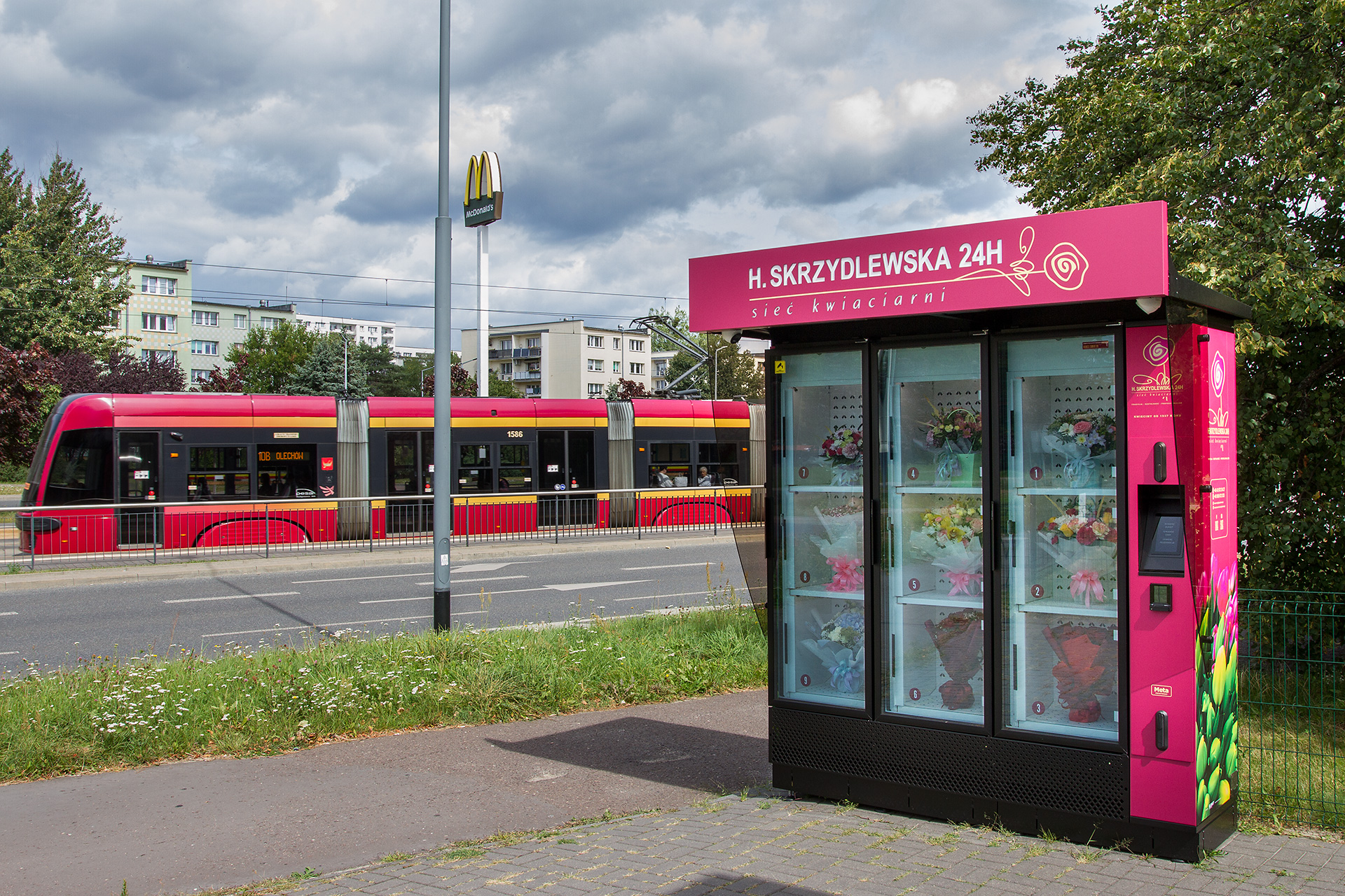 Kwiatomat Łódź Hubala