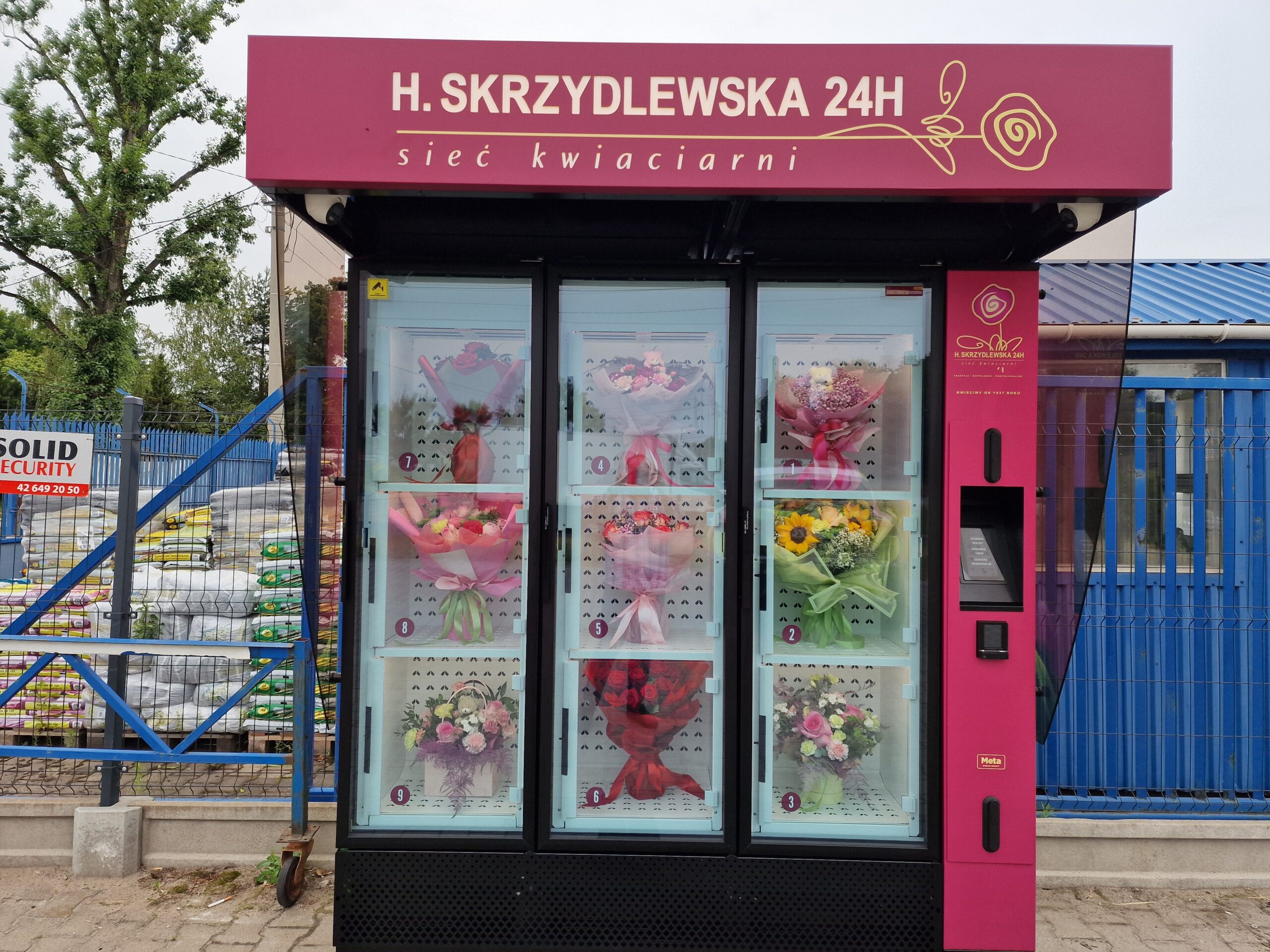 Kwiatomat Łódź Marmurowa