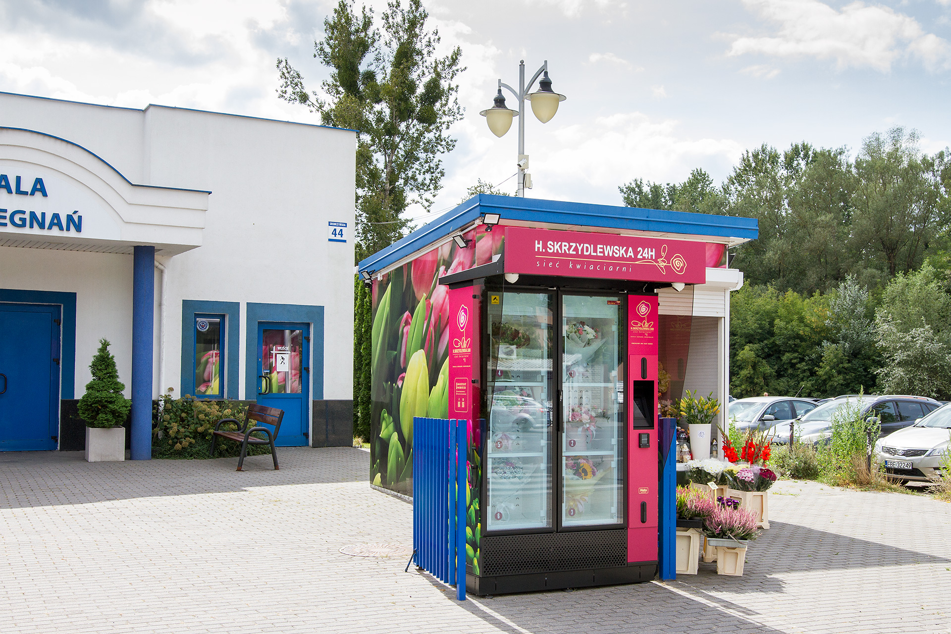 Kwiatomat Łódź Srebrzyńska