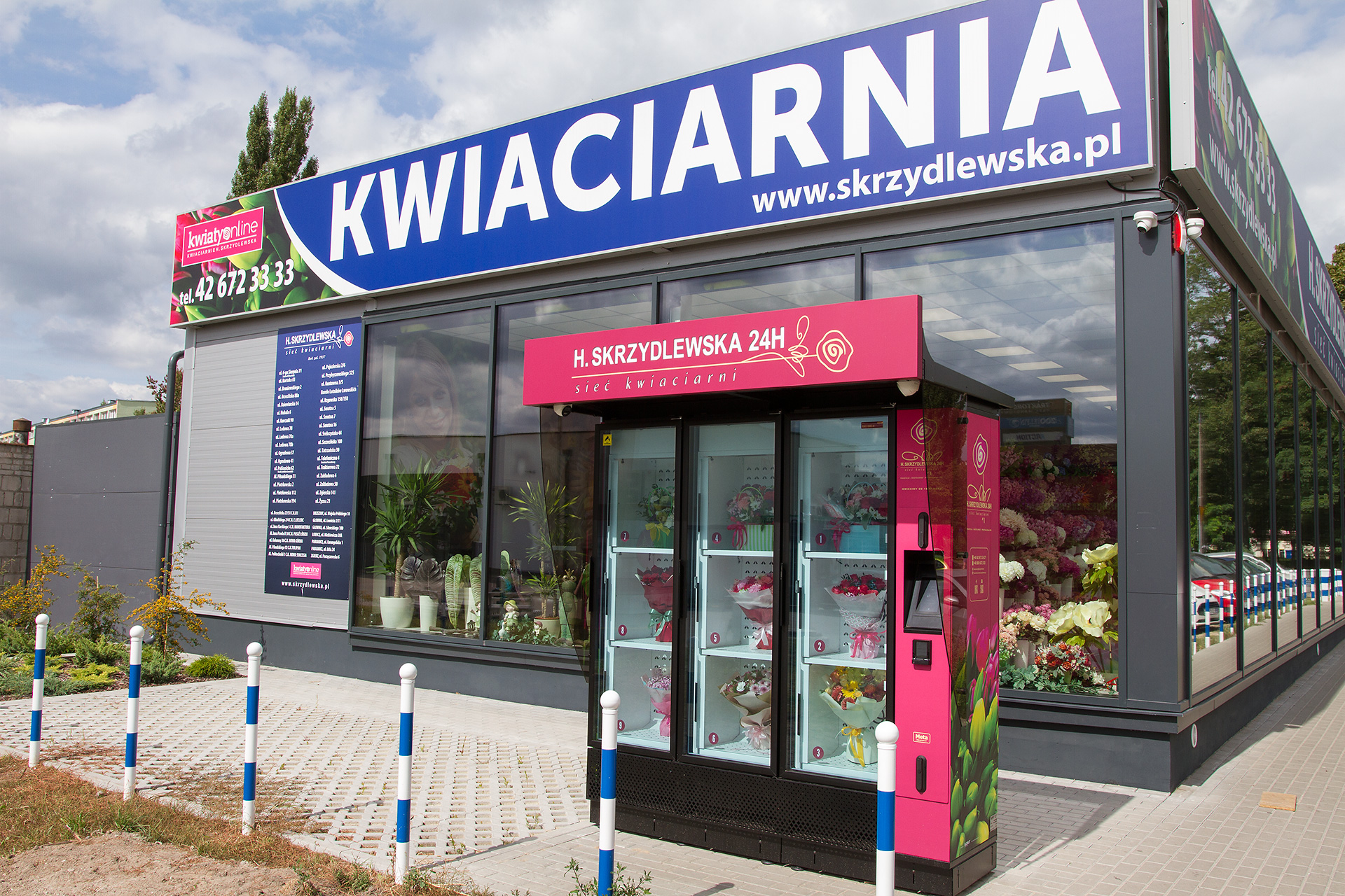 Kwiatomat Łódź Traktorowa